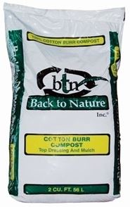 Back To Nature Cotton Burr Compost Coarse Screen